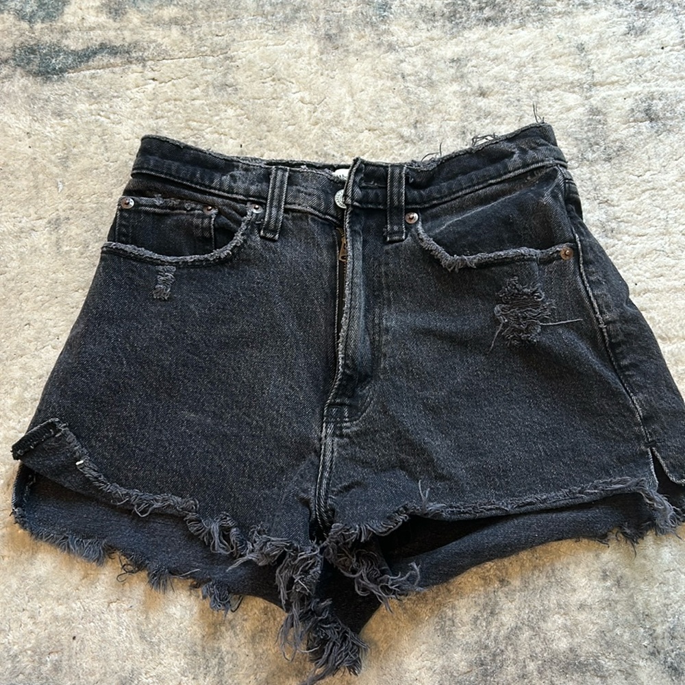 Size 25 Abercrombie Denim Shorts